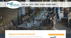 Desktop Screenshot of bluehillpeninsula.org